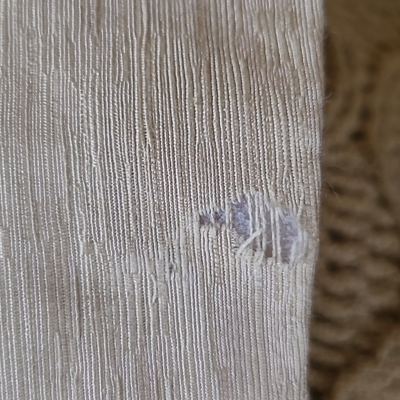 Vintage Silkland Khaki Silk Belted Safari Jacket - Size 10 - Picture 3 of 8